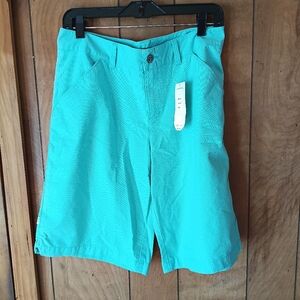 Merrell Women’s Teal Performance Shorts Size 8 NWT Lightweight Outdoor Hiking